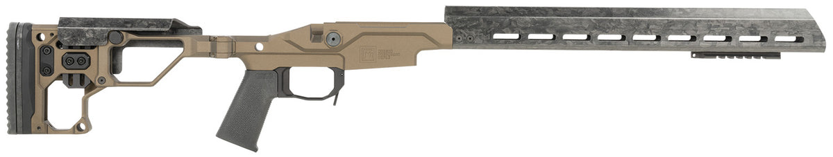 Christensen Arms 8100000105 Modern Precision Rifle Chassis Desert Brown Rem 700 SA 17" M-Lok