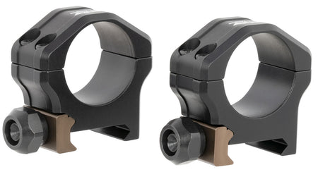 Christensen Arms 8100004100 Ultralight PRSR-X2 Scope Rings 1 Inch Low Black