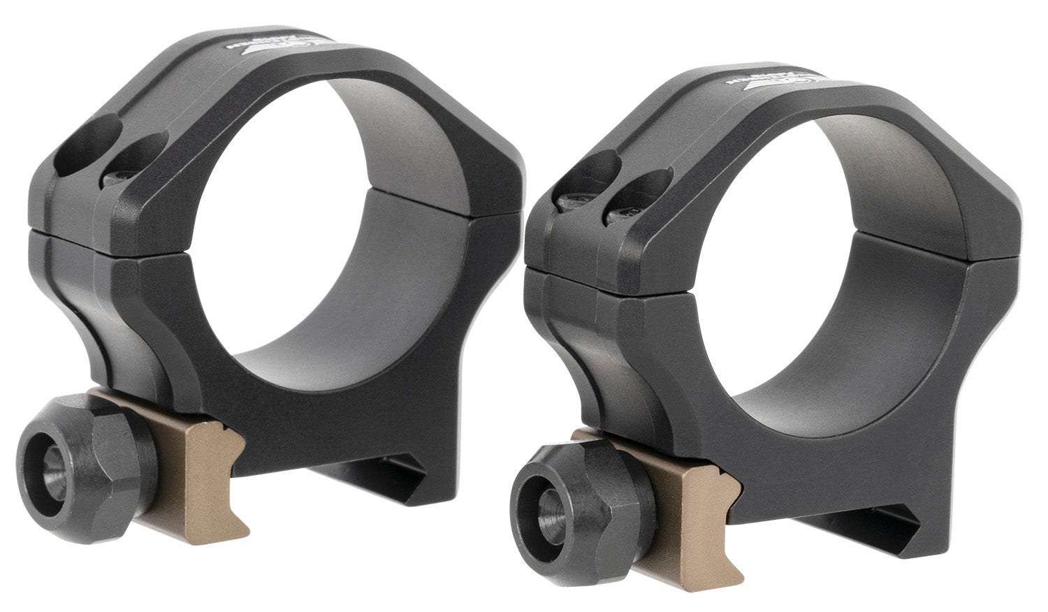 Christensen Arms 8100004102 Ultralight PRSR-X2 Scope Rings 30mm Low Black