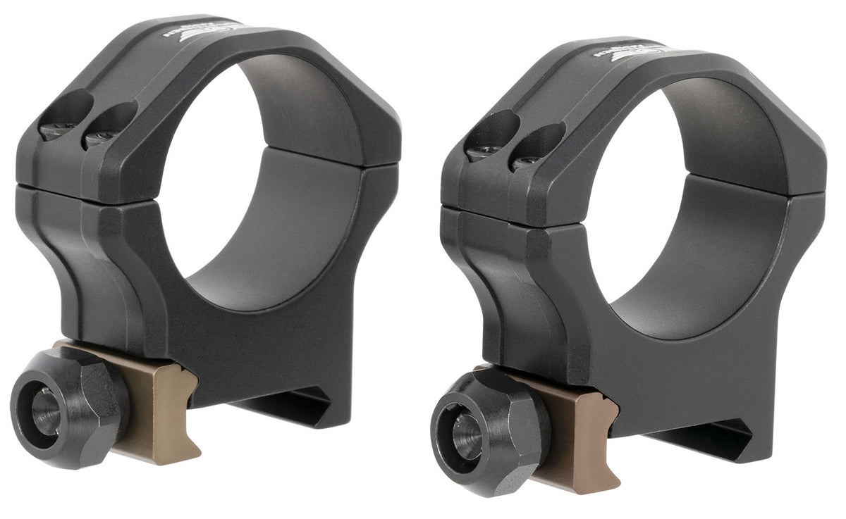 Christensen Arms 8100004103 Ultralight PRSR-X2 Scope Rings 30mm Medium Black