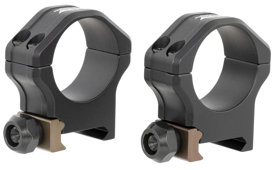 Christensen Arms 8100004103 Ultralight PRSR-X2 Scope Rings 30mm Medium Black