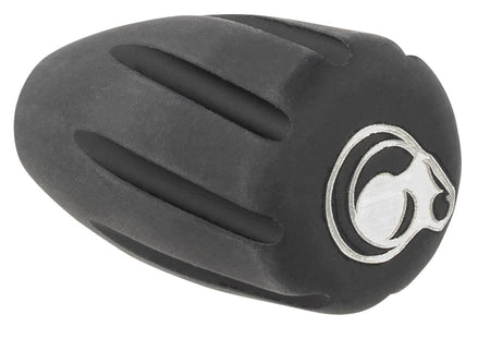 Christensen Arms Tactical Bolt Knob 8100001900 Black Hardcoat Anodized Aluminum w/ White Logo for Precision Rifles