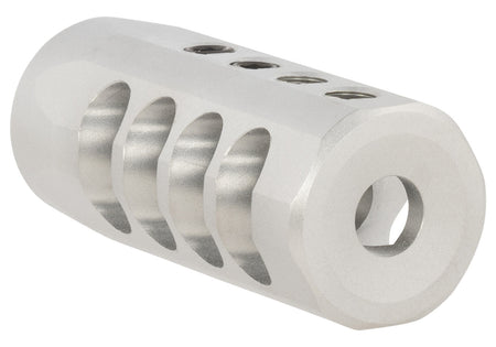 Christensen Arms Side-Baffle Natural Titanium Muzzle Brake 8100002300 1/2"-28 tpi 223 Cal .920" D Bull Barrel