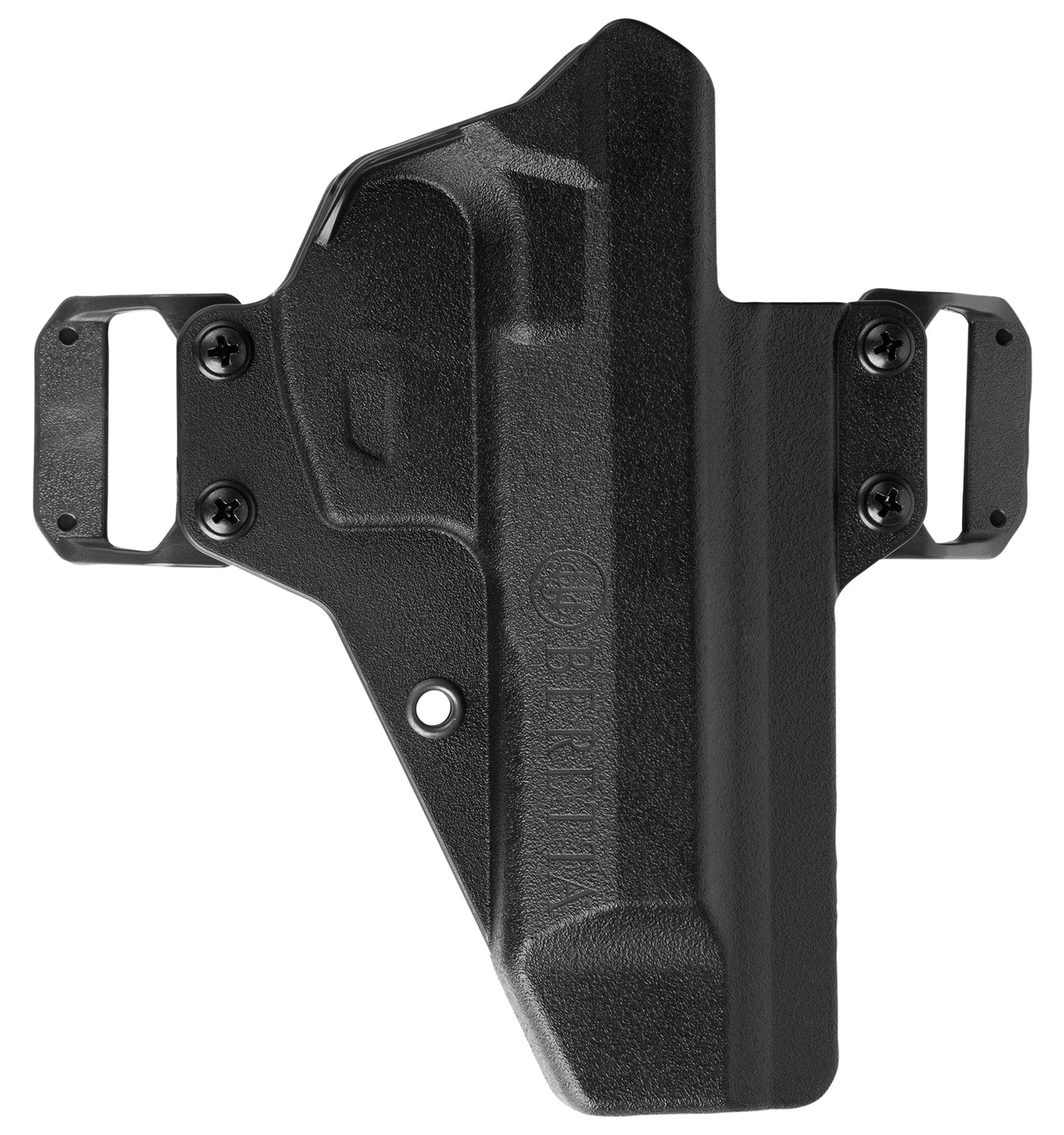 Beretta USA 92 Outside Waistband Black Polymer Holster w/Belt Loop, Fits Beretta 90 Series, Ambidextrous