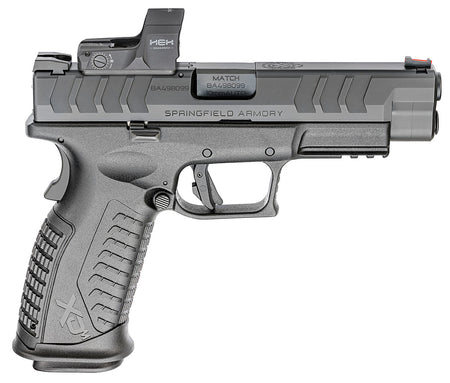 Springfield Armory XDME94510BHCOSPD XD-M Elite OSP 10mm Auto 16+1 4.50" Barrel, Black Polymer Frame w/Picatinny Acc. Rail, Optic Ready Slide, Interchangeable Backstrap, Includes Hex Dragonfly Red Dot
