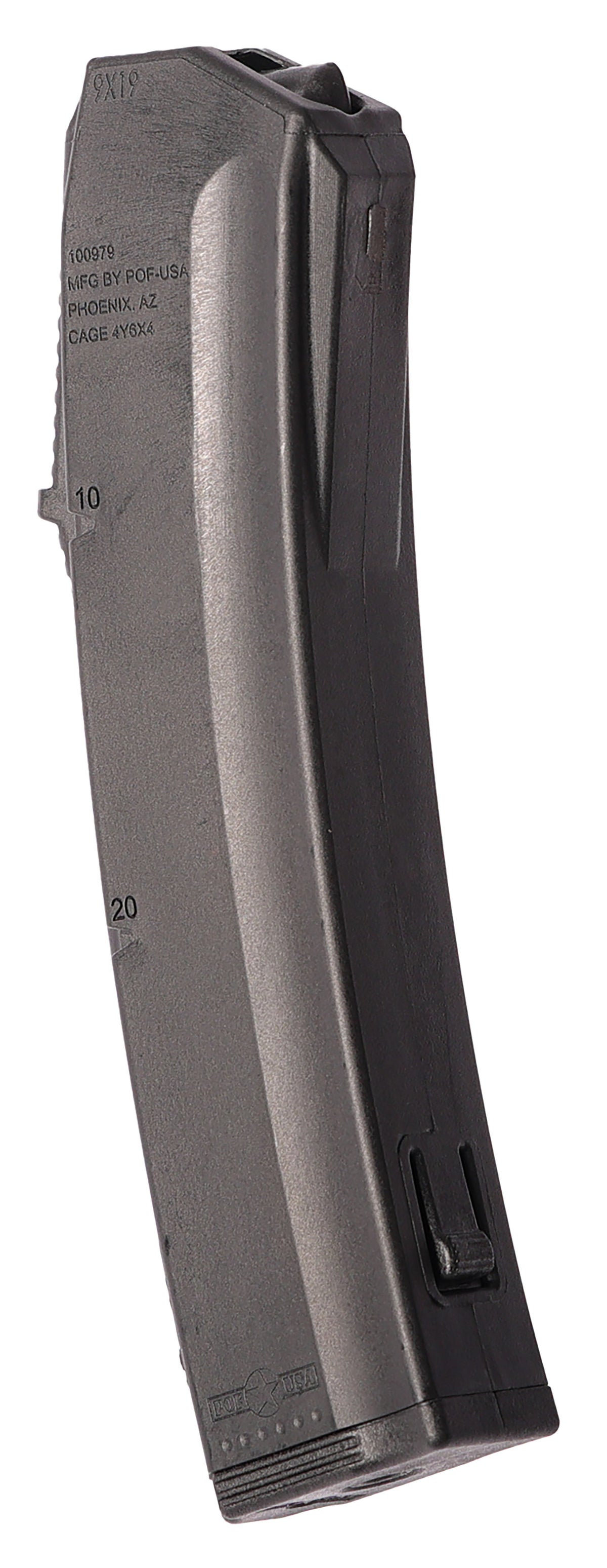 Patriot Ordnance Factory Phoenix 20rd Magazine 9mm Luger Black Polymer 00830