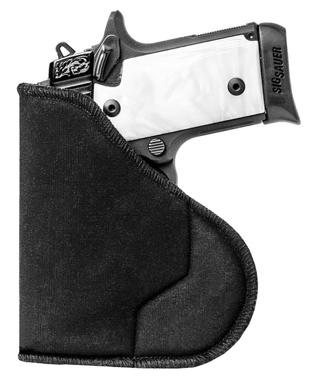 Sentry HexGrip Inside Waistband Black Nylon Holster Small Revolver 2-3" Barrel Ambidextrous