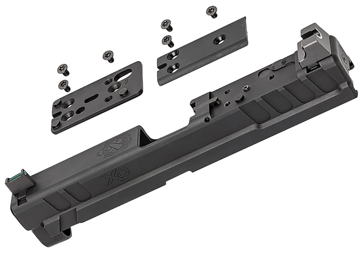 Springfield Armory XD4901 XD OSP 9mm Slide Assembly Optics Cut Suppressor Night Sights Includes Cover Plates