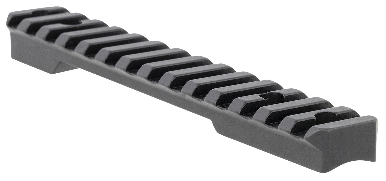 Talley PSM258763 Short Action Picatinny Rail for Fierce Edge/Fury Black Anodized 20 MOA