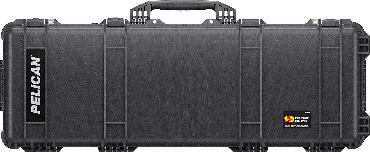 Pelican 0172000000110 Protector Long Rifle Case 41.80" Black Polypropylene Lockable