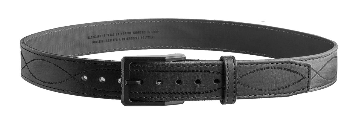 Magpul Tejas El Pistolero 1.50" Black American Bull Hide Belt 44" Buckle