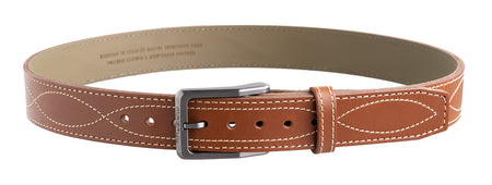 Magpul MAG127623046 El Pistolero 46" American Bull Hide Gun Belt Light Brown