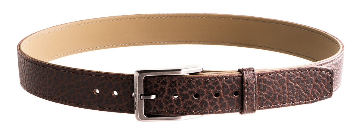 Magpul Tejas El Cibolo 1.50" Chocolate Brown Bison Hide Carry Belt 46" Buckle