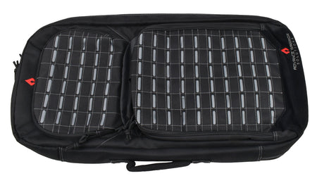 Advance Warrior Solutions FR28RBPBL/GR 28" Black/Gray Tactical Rifle Case with Hideaway Backpack Straps