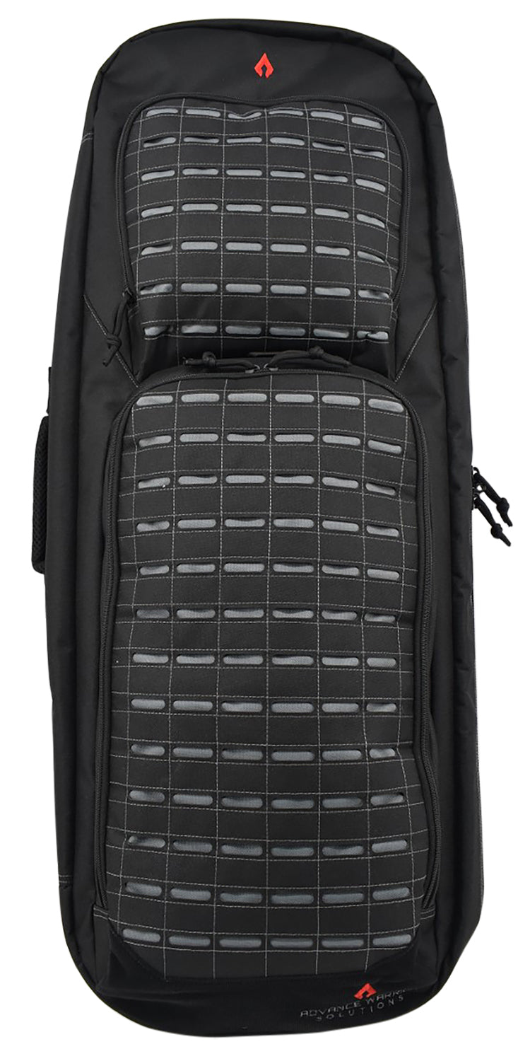 Advance Warrior Solutions FR36RBPBL/GR 36" Black Tactical Rifle Backpack with Hideaway Straps