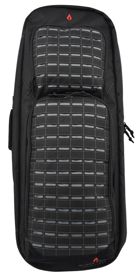 Advance Warrior Solutions FR36RBPBL/GR 36" Black Tactical Rifle Backpack with Hideaway Straps