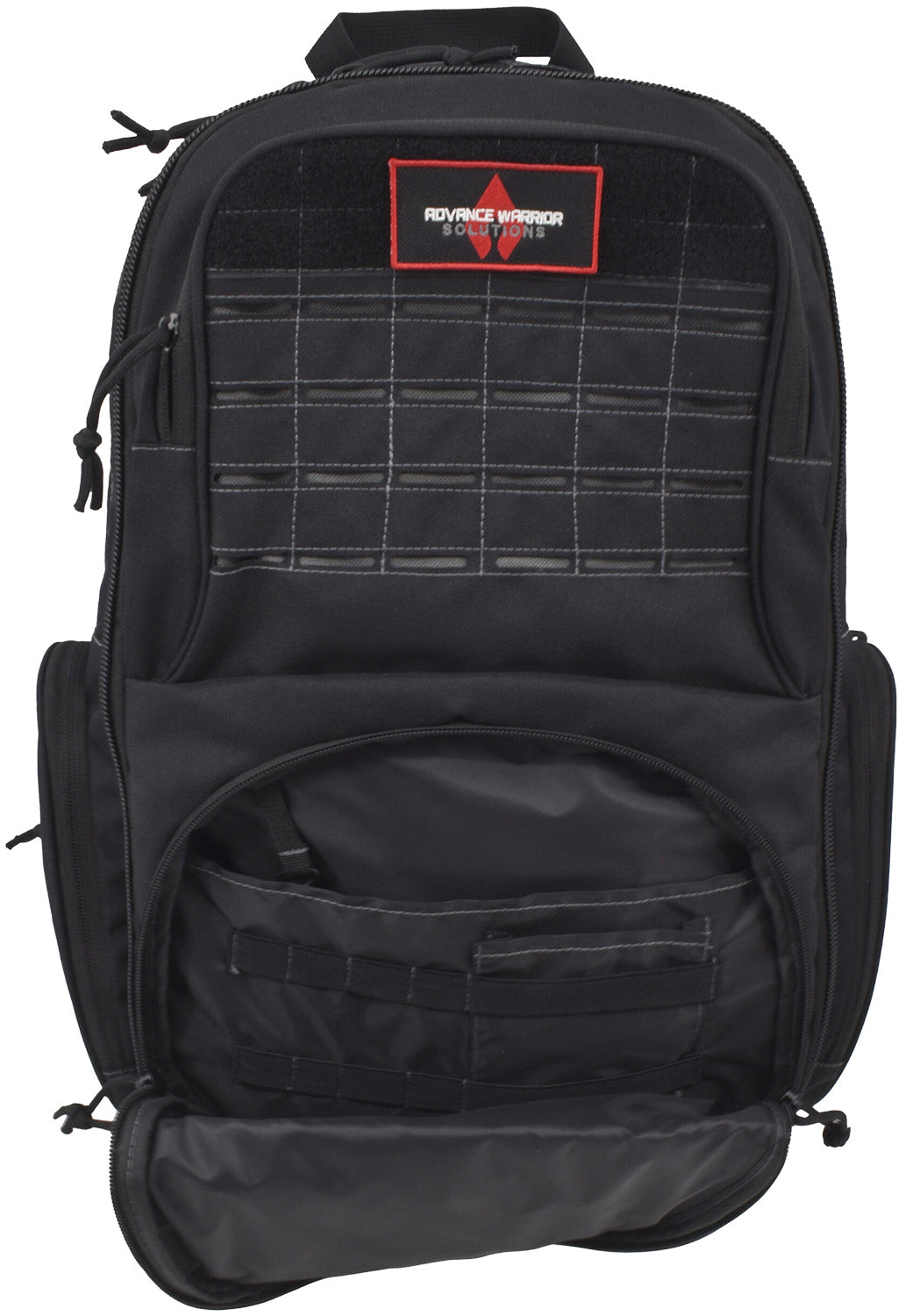 Advance Warrior Solutions JUG5DBPBL Juggernaut 5-Day Tactical Backpack Black Polyester 2673ci
