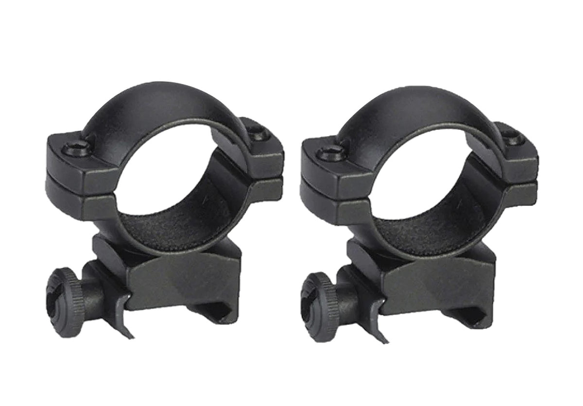Traditions A793DS Matte Black 1-Inch High Scope Rings Weaver Style Base