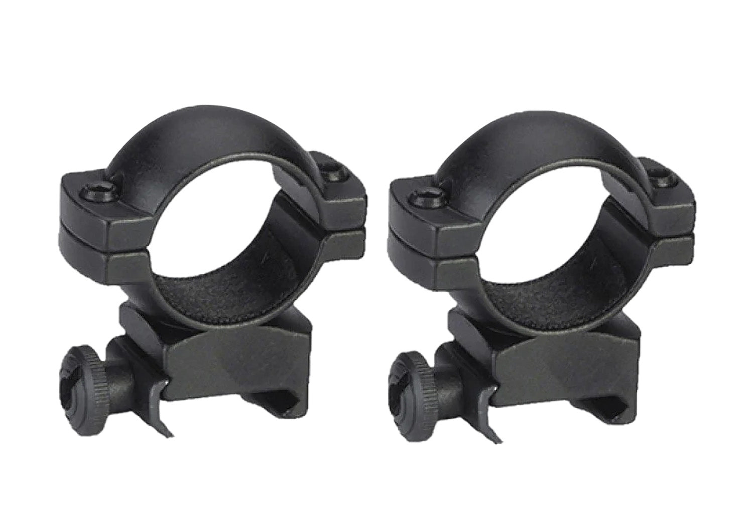 Traditions A793DS Matte Black 1-Inch High Scope Rings Weaver Style Base