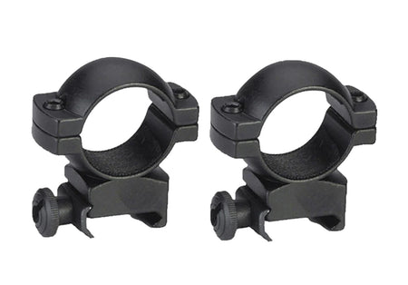 Traditions A793DS Matte Black 1-Inch High Scope Rings Weaver Style Base