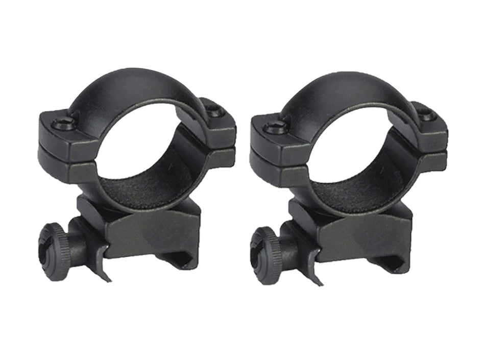 Traditions A793DS Matte Black 1-Inch High Scope Rings Weaver Style Base