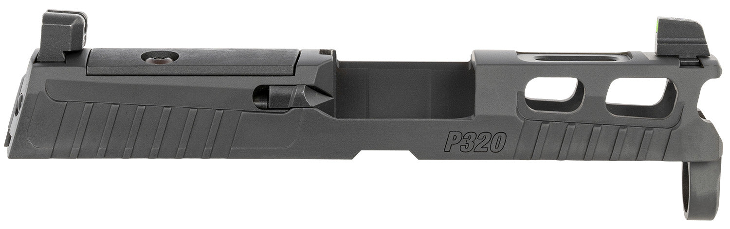Sig Sauer P320 Sub-Compact 9mm Luger Factory Replacement Pro-Cut Slide PVD Black Optic Ready