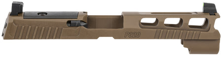 Sig Sauer P320 X-Full 9mm Coyote Brown Factory PRO-CUT Replacement Slide PVD Optic Ready