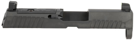 Sig Sauer P320 Slide 9mm Luger Nitride Black Stainless Steel Optic Ready XRAY3 Suppressor Sights Compatible With ROMEO1 PRO ROMEO2