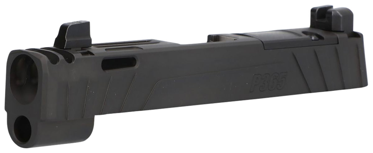 Sig Sauer P365 9mm Luger Factory Replacement Slide Black Nitride Integrated Compensator ROMEOZERO