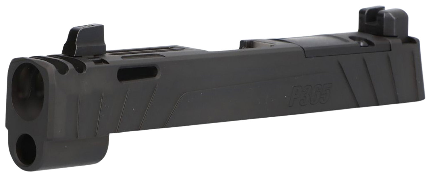 Sig Sauer P365 9mm Luger Factory Replacement Slide Black Nitride Integrated Compensator ROMEOZERO
