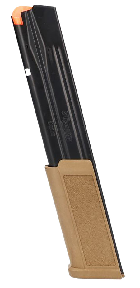 Sig Sauer P320 30-Round 9mm Extended Magazine Coyote Brown Steel