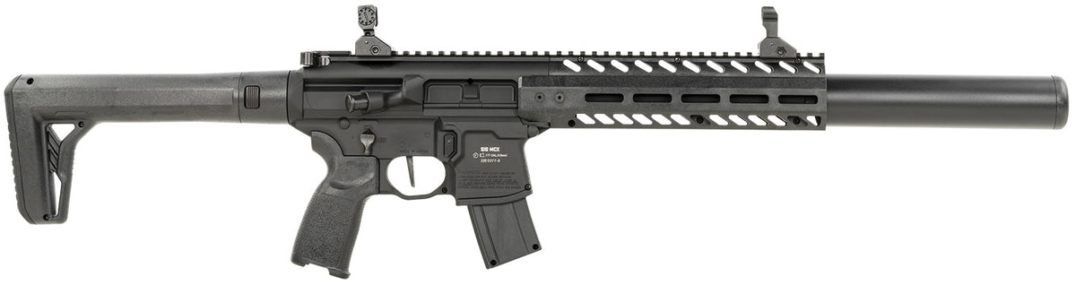 Sig Sauer MCX CO2 Powered Air Rifle .177 Cal 30rd Picatinny Rail Black Synthetic