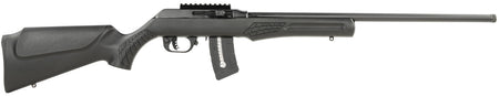 Rossi RS22W2111-TH RS22 Semi-Auto 22 WMR 10+1 21" Threaded Barrel, Black, Fixed Synthetic Stock