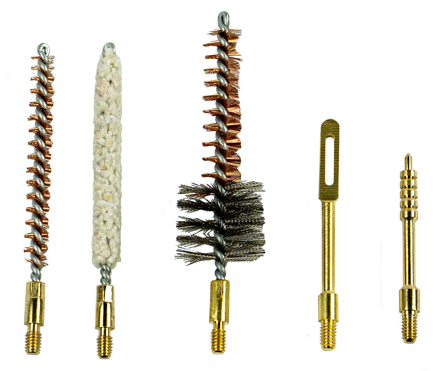 KleenBore 556-SET MSR/AR .223/5.56 Accessory Cleaning Set Jag Brush Mop #8-32 Thread