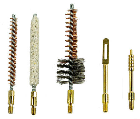 KleenBore 556-SET MSR/AR .223/5.56 Accessory Cleaning Set Jag Brush Mop #8-32 Thread