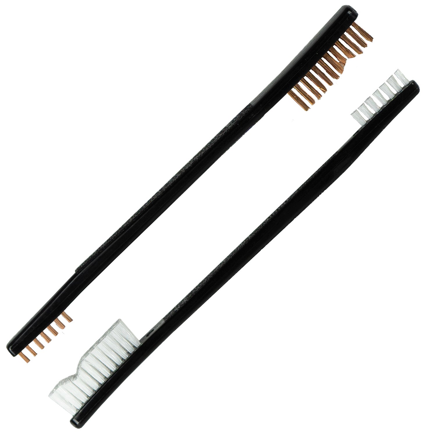 KleenBore UT-COMBO 2-Pack Dual End Firearm Cleaning Brush Bronze & Nylon