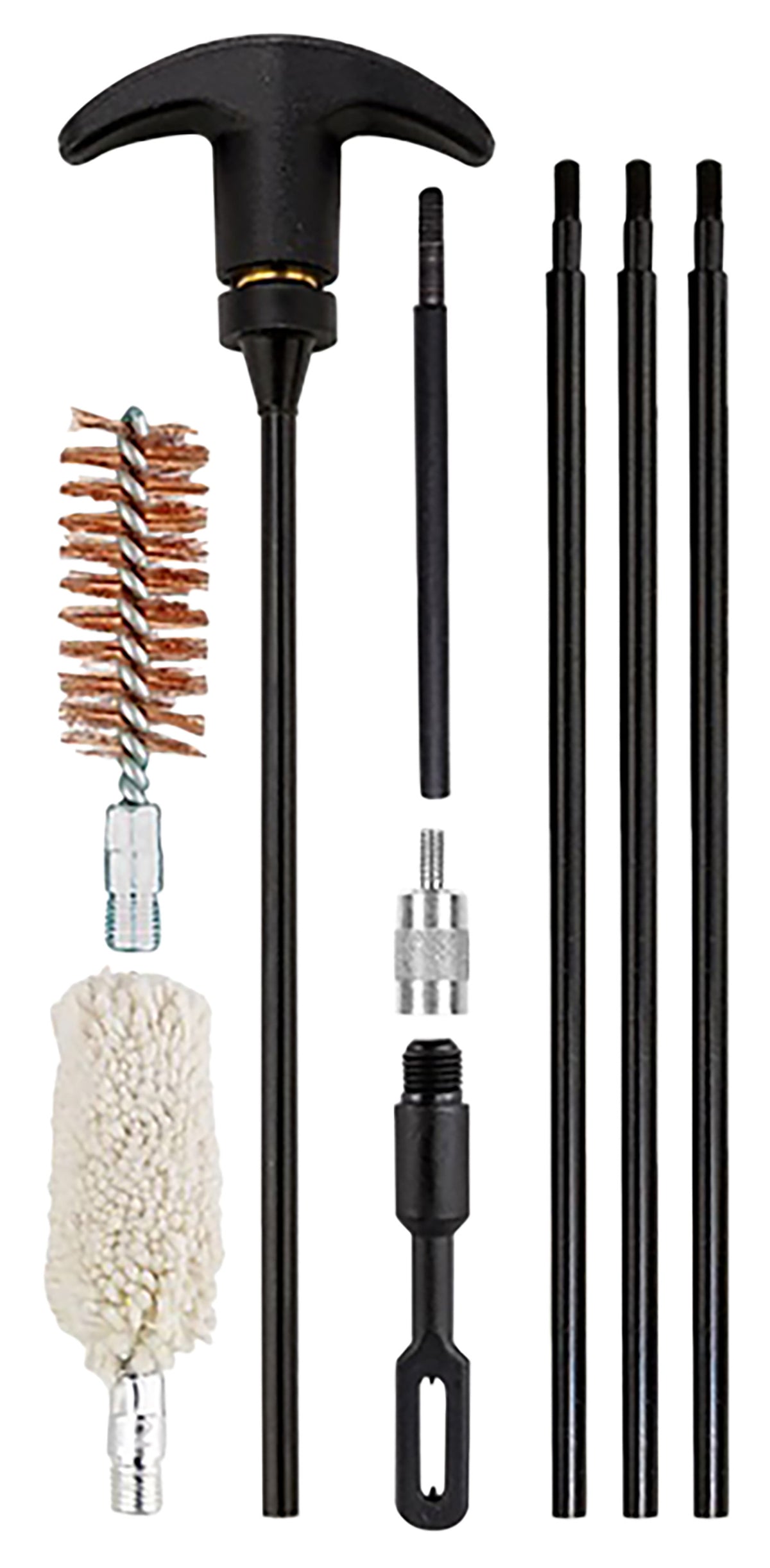 KleenBore VP12 12 Gauge Economy Cleaning Rod Set Coated Steel with Cotton Mop