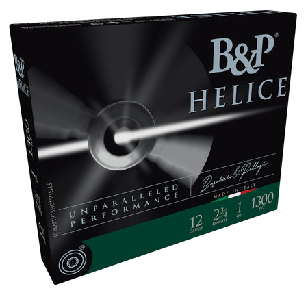 Baschieri and Pellagri 12 Gauge Shotgun Ammo Competition Helice 2.75 in 1 oz #7.5