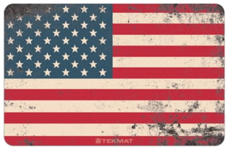 TekMat Old Glory Printed Firearm Cleaning Mat Red/White/Blue 11"x17"