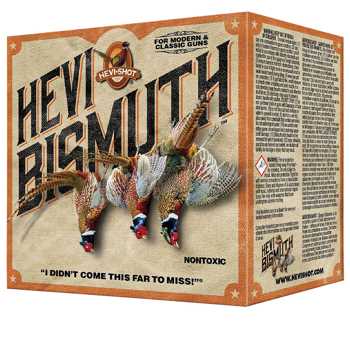 HEVI-Shot .410 Bore Shotgun Ammo HEVI-Bismuth Upland 3 in 9/16 oz #5