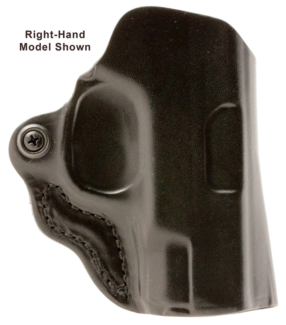 DeSantis 019BB7WZ0 Mini Scabbard Black Leather OWB Holster Fits Springfield Prodigy w/wo Red Dot LH