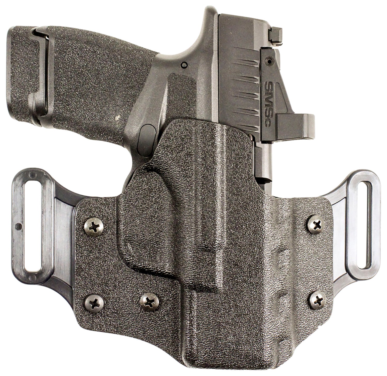 DeSantis 195KA8WZ0 Veiled Partner Black Kydex OWB Holster Fits Springfield Prodigy 4.25-5" Barrel RH