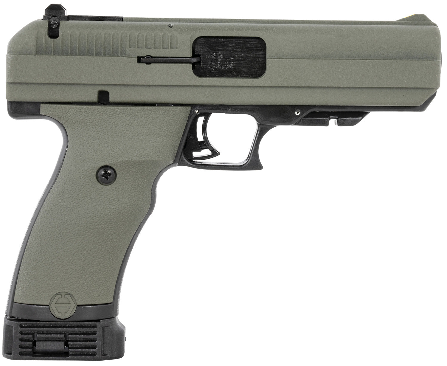 Hi-Point 34010OD JCP 40 S&W 10+1 4.50" Black Barrel, OD Green Steel Serrated Slide, OD Green Polymer Frame, OD Green Polymer Grip, Right Hand