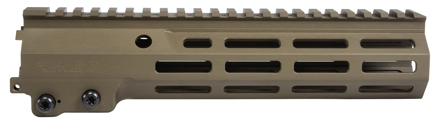 Geissele Automatics MK16 Super Modular Rail 9.5" M-LOK DDC Aluminum with Barrel Nut