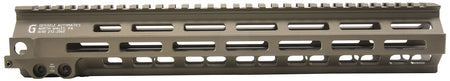 Geissele SMR MK8 13.5" M-LOK Free-Float Rail, Desert Dirt, Barrel Nut Included