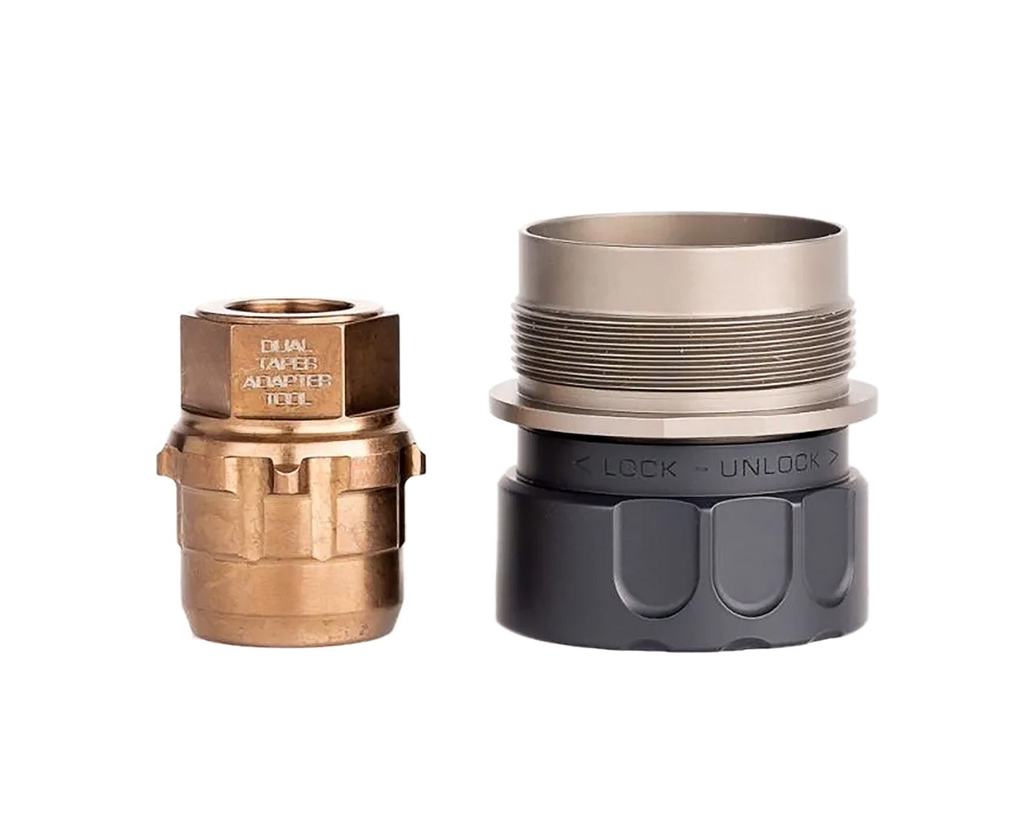 Rugged Suppressors RUM002 1.375"-24 TPI Titanium Universal Suppressor Mount