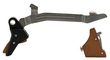 Timney Triggers Alpha Competition Straight Trigger – Glock Gen3-4 Double Stack, Bronze Finish
