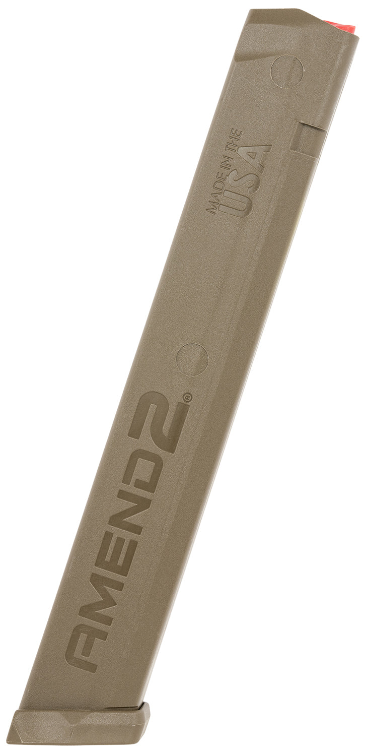 Amend2 34-Round 9mm Luger A2-Stick Magazine for Glock Flat Dark Earth
