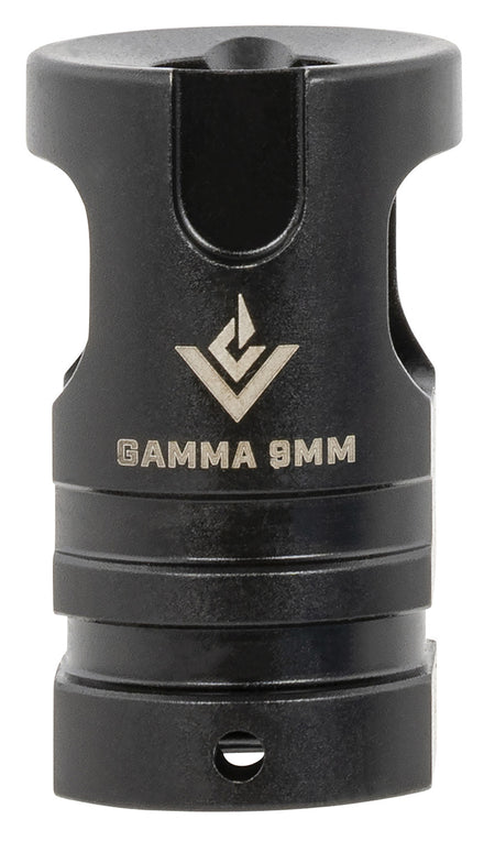 VG6 Precision APVG200027A Black Nitride GAMMA Muzzle Brake for 9mm Luger Pistol Builds
