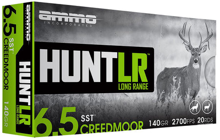 Ammo Inc 6.5mm Creedmoor Signature 140 grain Super Shock Tip ammunition